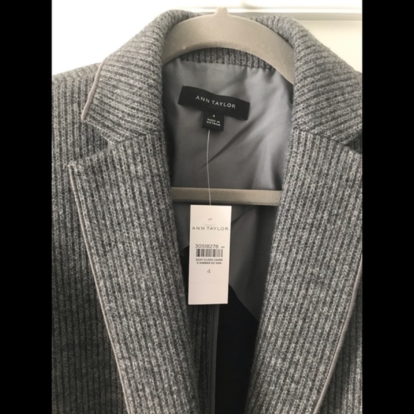 NWT Ann Taylor Long Double Breasted Blazer - Picture 13 of 16